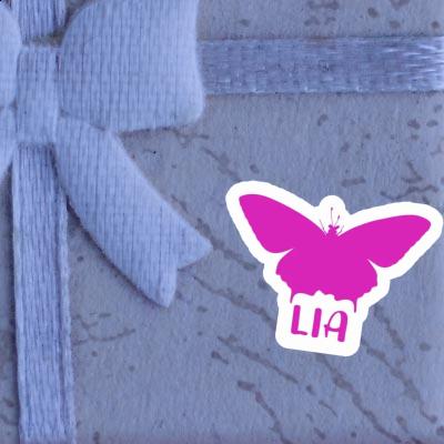 Sticker Butterfly Lia Notebook Image