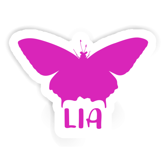 Sticker Butterfly Lia Notebook Image