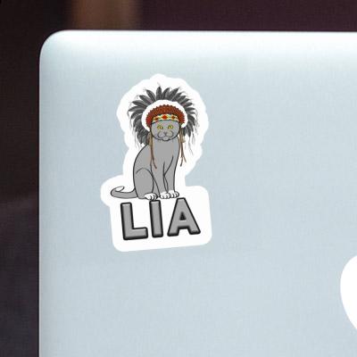 American Indian Sticker Lia Laptop Image