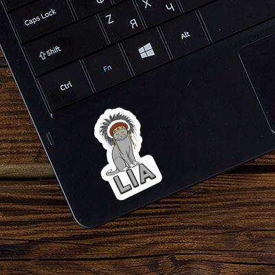 American Indian Sticker Lia Notebook Image