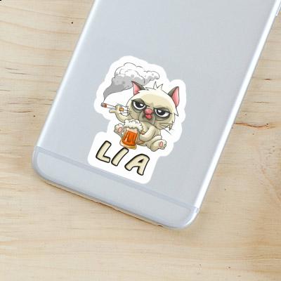 Aufkleber Lia Bad Cat Gift package Image