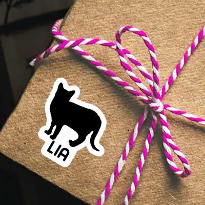 Sticker Lia Cat Gift package Image