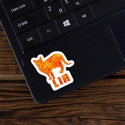 Lia Sticker Cat Notebook Image