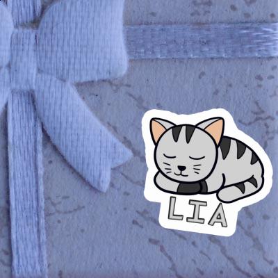 Lia Sticker Cat Notebook Image