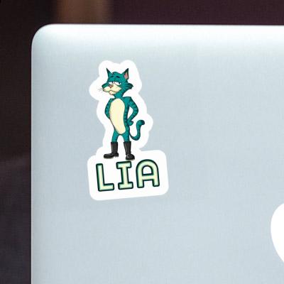 Sticker Lia Cat Notebook Image