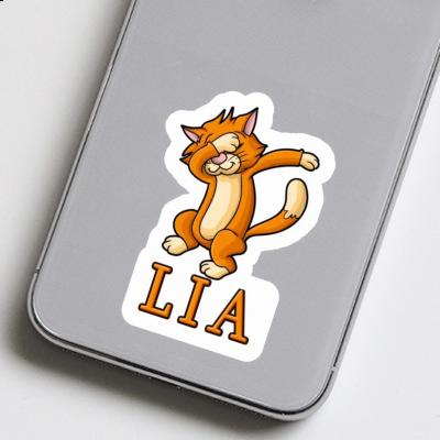 Dabbing Cat Sticker Lia Image