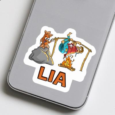 Sticker Lia Cervelat Laptop Image