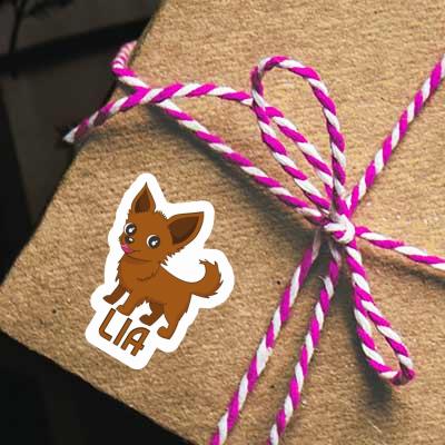 Sticker Chihuahua Lia Gift package Image