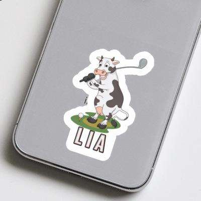 Lia Autocollant Vache Laptop Image