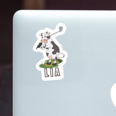 Cow Sticker Lia Notebook Image