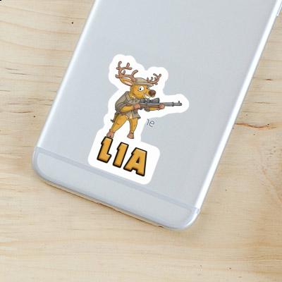 Lia Autocollant Chasseur Notebook Image