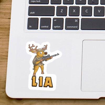 Lia Autocollant Chasseur Image