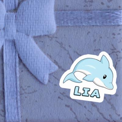 Sticker Delfin Lia Laptop Image