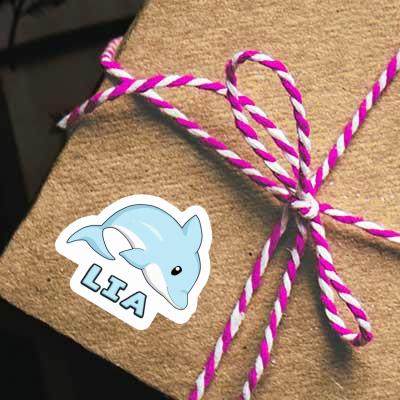 Lia Sticker Dolphin Notebook Image