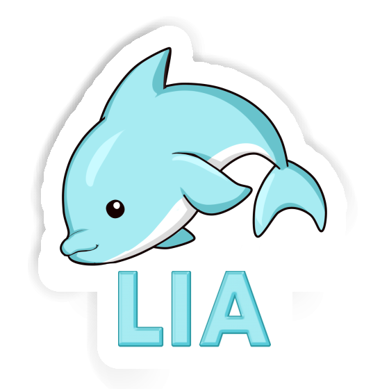 Sticker Dolphin Lia Laptop Image