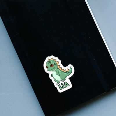 Lia Sticker Dino Notebook Image