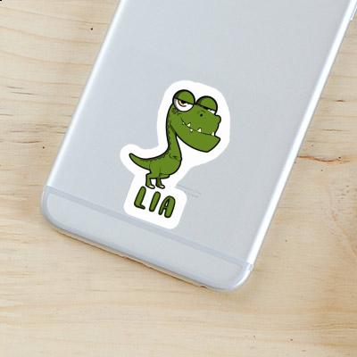 Sticker Lia Dinosaur Laptop Image