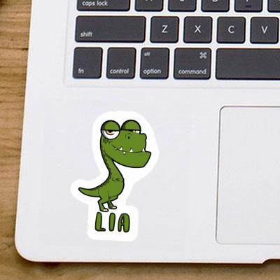 Sticker Lia Dinosaur Image