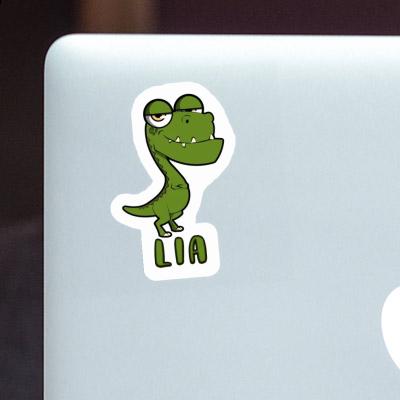 Sticker Lia Dinosaur Notebook Image