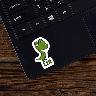 Sticker Lia Dinosaur Image