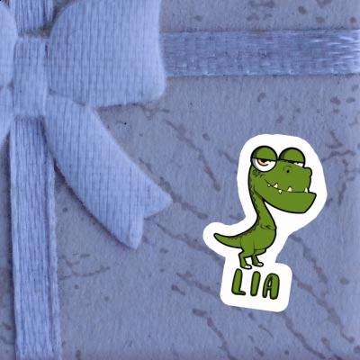 Sticker Lia Dinosaur Laptop Image