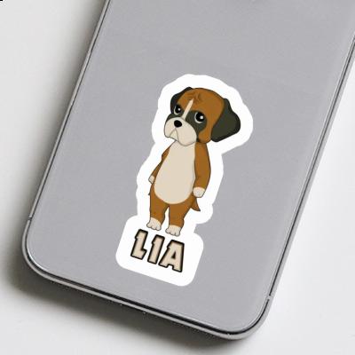 German Boxer Sticker Lia Gift package Image