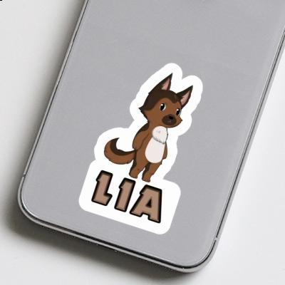 German Sheperd Sticker Lia Notebook Image