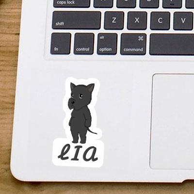 Lia Sticker Giant Schnauzer Laptop Image