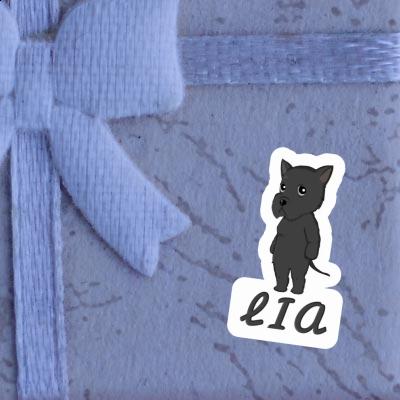 Lia Sticker Giant Schnauzer Notebook Image