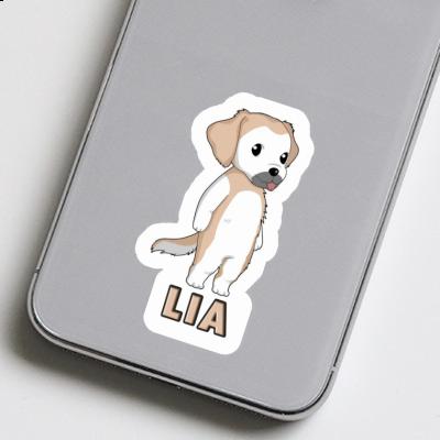 Golden Retriever Sticker Lia Gift package Image