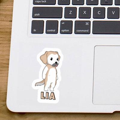 Autocollant Lia Golden Retriever Notebook Image