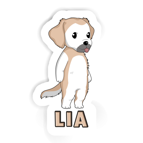 Golden Retriever Sticker Lia Notebook Image