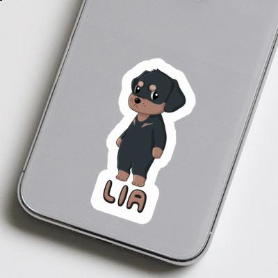 Lia Sticker Rottweiler Laptop Image