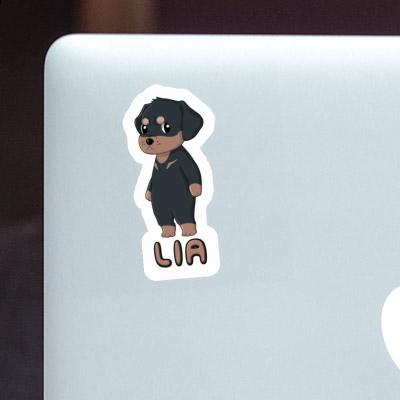 Sticker Rottweiler Lia Notebook Image