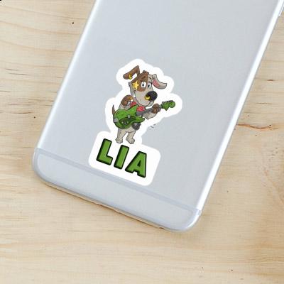 Lia Sticker Gitarrist Image