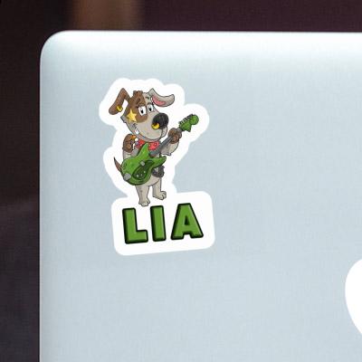 Sticker Lia Guitarist Laptop Image