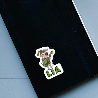 Lia Sticker Gitarrist Notebook Image