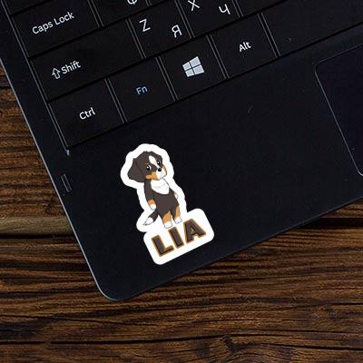 Sticker Bernese Mountain Dog Lia Notebook Image