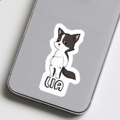 Sticker Border Collie Lia Notebook Image