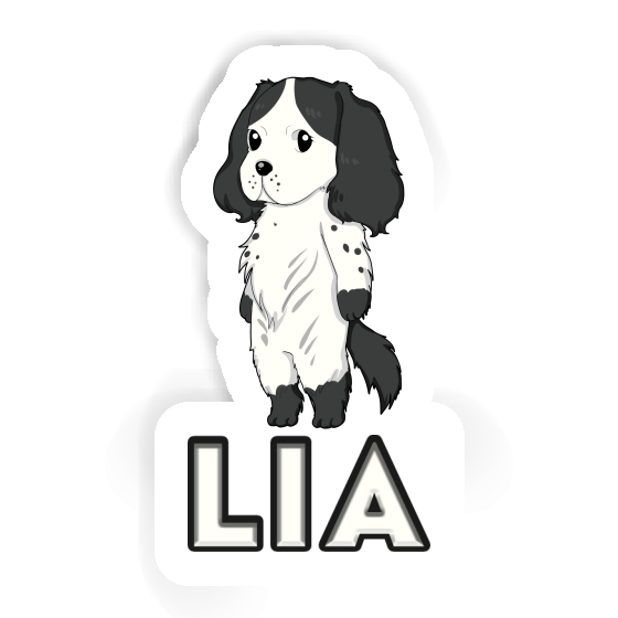 Sticker Lia English Cocker Spaniel Image