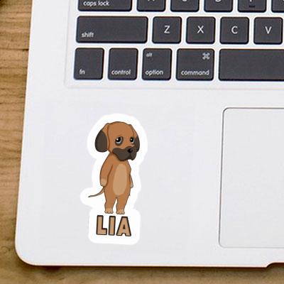 Sticker German Mastiff Lia Notebook Image