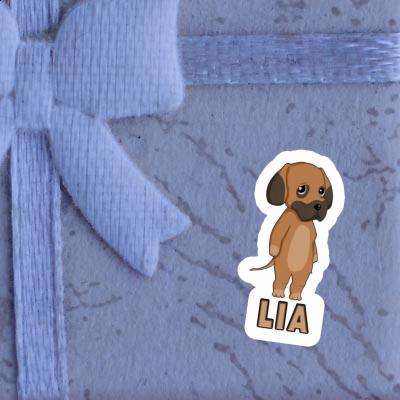 Sticker German Mastiff Lia Gift package Image