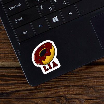 Lia Sticker Krapfen Laptop Image