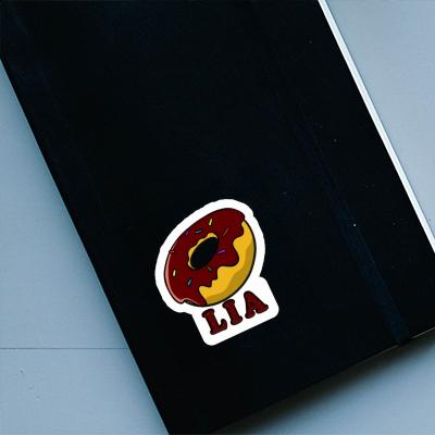 Lia Sticker Donut Notebook Image