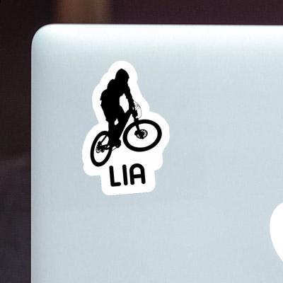 Downhiller Sticker Lia Notebook Image