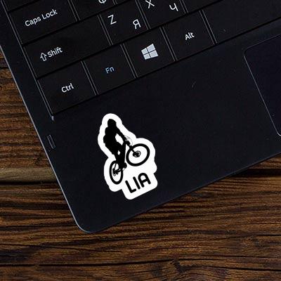 Downhiller Sticker Lia Laptop Image