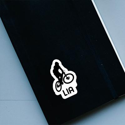 Downhiller Sticker Lia Notebook Image