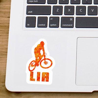 Sticker Lia Downhiller Notebook Image