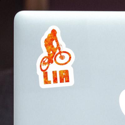 Sticker Lia Downhiller Laptop Image