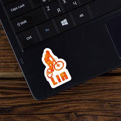 Sticker Lia Downhiller Laptop Image